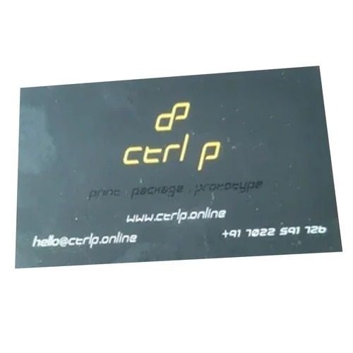 Lightweight Tear Resistant Rectangular Paper Printed Visiting Cards For Advertising