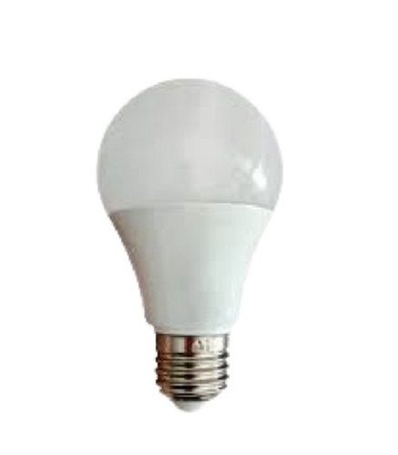 White 12 Watt Round Shape 385 Gram Weight Ceramic Led Bulb