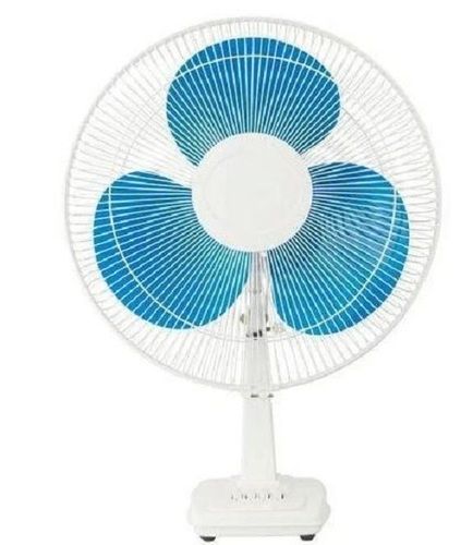 120 Watt And 240 Volt Round Plastic Three Blade Electric Table Fan