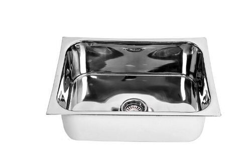24x18x14 Inches Glossy Finish Stainless Steel Sink For Kitchen 
