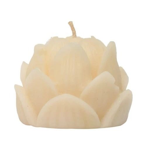 3 Inch Flower Theme Cotton Wick Paraffin Wax Candle 