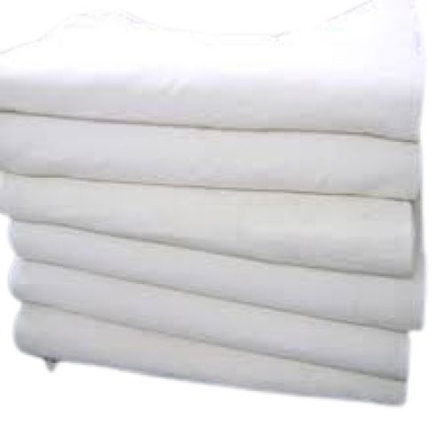 4 Meter Plain Pure 100% Cotton Light Weight White Fabric