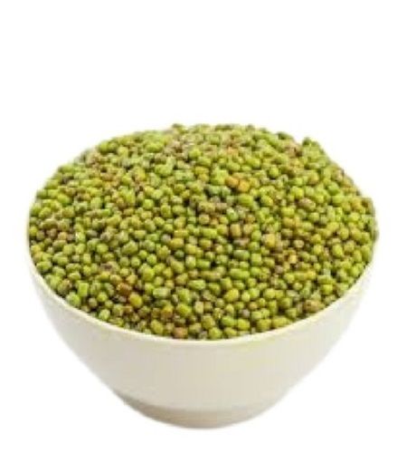 A Grade 100% Pure Oval Shape Dried Green Moong Dal