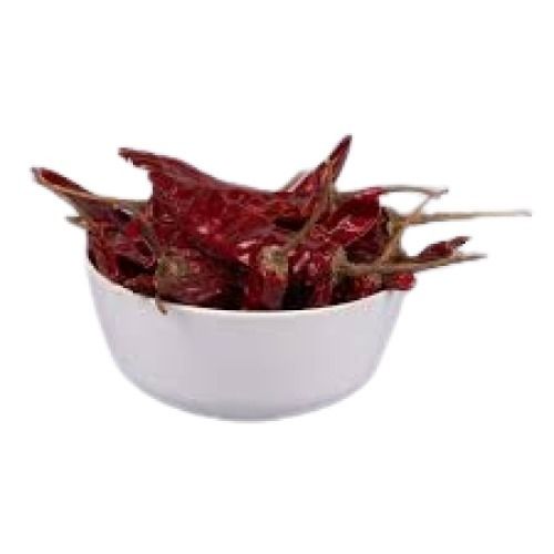 A Grade Elongated Shape Spicy Dried Red Chilli Shelf Life: 6 Months