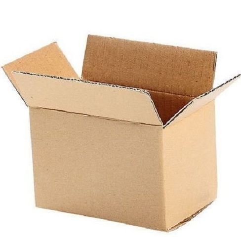 Rectangular Plain 3 Ply Corrugated Box For Packaging