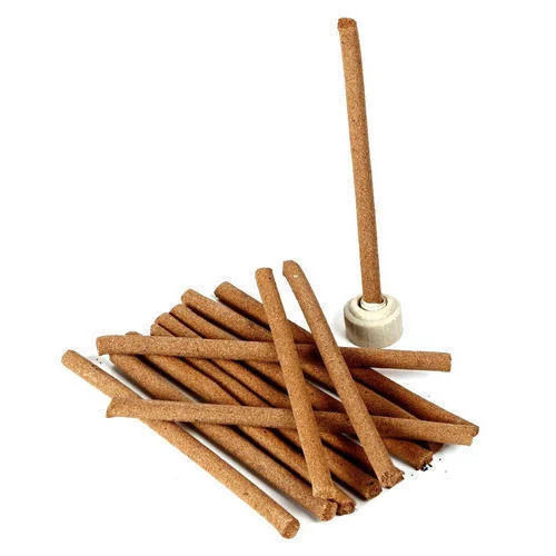 Round Straight Solid Religious San Dal Wood Dhoop Sticks 