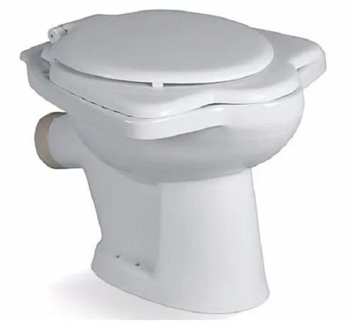 White Strong Durable Inexpensive Ceramic Anglo Indian Toilet Seat For Households