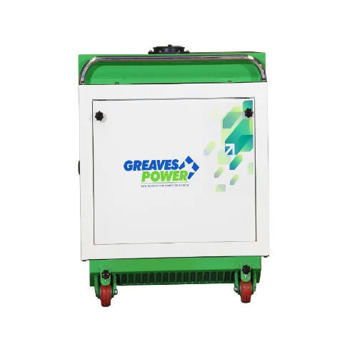 White And Green 220 Volt 50 Hertz 3.5 Kva Three Phase Portable Generator