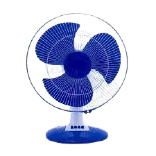 3 स्टार ब्लू एंड व्हाइट प्लास्टिक 3 ब्लेड इलेक्ट्रिकल टेबल फैन ब्लेड व्यास: 400 मिलीमीटर (मिमी)