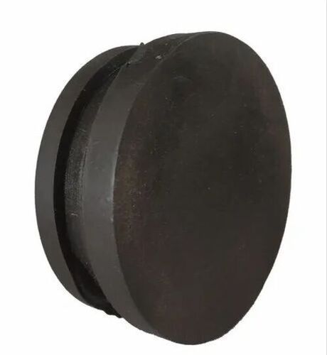 Black 32 Mm Round And 10 Mm Thick Plain Pvc Grommet For Rain Pipe Use