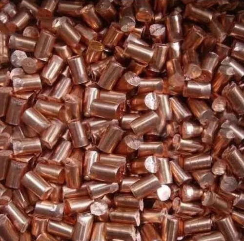 Reddish Brown 3Mm Thick Polished Finish High Strength Round Copper Cut Wire Shot