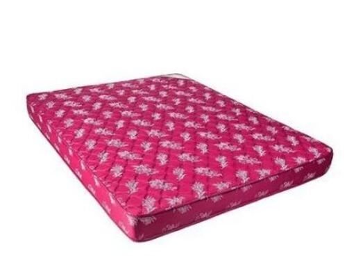 Polyester 6X4 Feet And 5 Inches Thick Printed Double Bed Foam Mattress