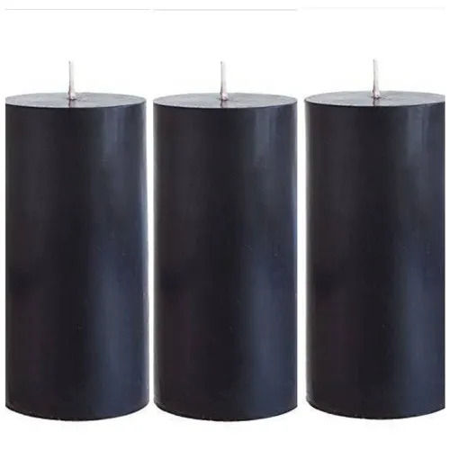 Attractive Black Candles For Decoration