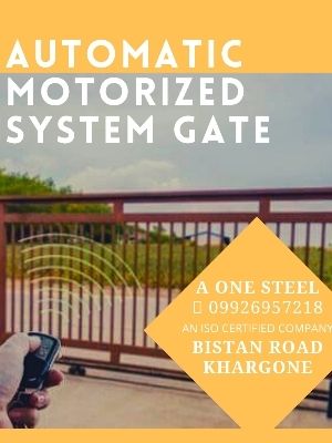 Automatic Remote Operated Motorized Sliding Gate For Residential and Commercial Building