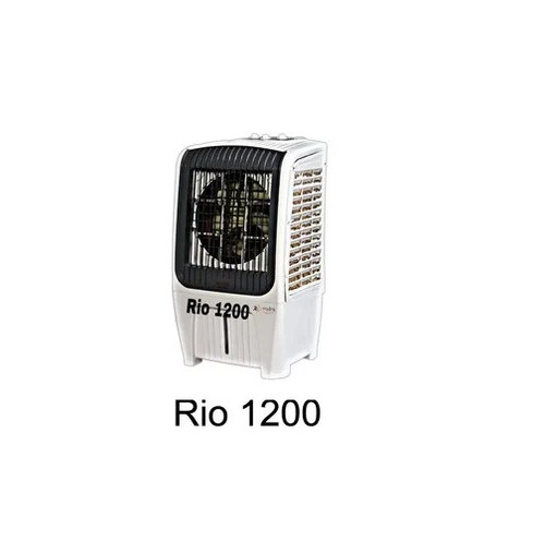 Desert Air Cooler - 20 Liters Water Tank 12 Inch Blade 1300 CFT Cooling Area | White Portable Fiber Body 120 Watt Power