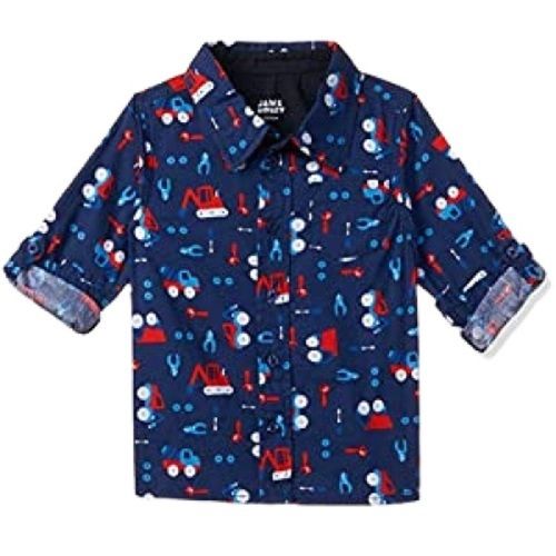 Kids Printed Full Sleeves Cotton Shirt Age Group: 1 Year