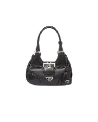 Plain Loop Handle Ladies Leather Bags