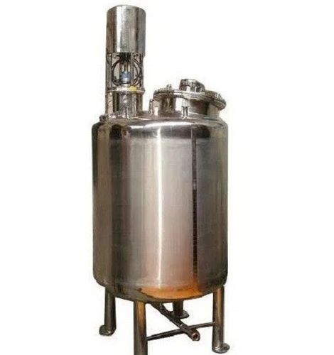 Polished Vertical Stainless Steel Liquid Mixing Tank Application: Industrial