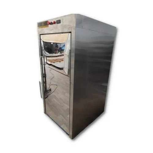 Reactangular Polished Semi Automatic Stainless Steel Electric Bakery Oven