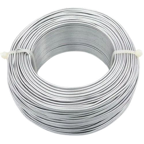 Silver 100 Meter 4Mm Round Corrosion Resistance Polished Aluminum Alloy Wire