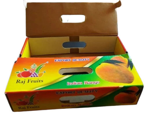 12x9x8 Inches Rectangular Printed Fruit Packaging Boxes