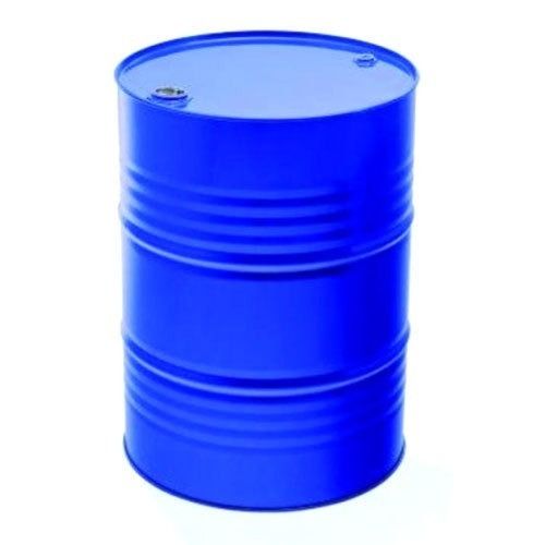 Blue 200 Liter Capacity Polished Finish Cylindrical Mild Steel Drum For Chemical Storage Use