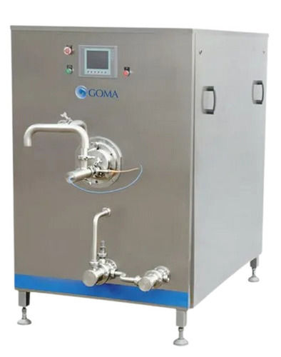 240 Voltage 500 Watt Stainless Steel Body Electrical Continuous Freezer Capacity: 00 Ton/Day