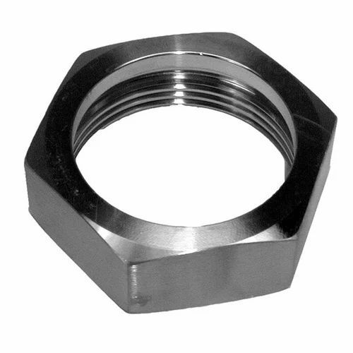 Silver 40Mm Head Corrosion Resistance Polished Stainless Steel Hex Nut