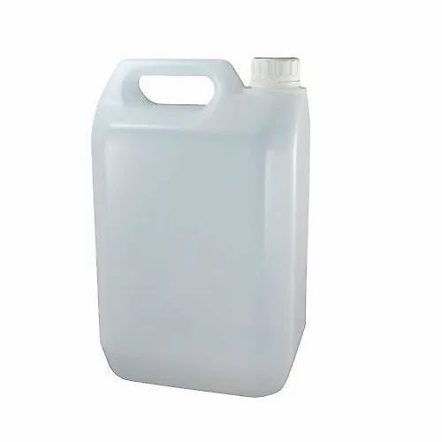 White 5 Liter Capacity Plain High Density Polyethylene Carboys For Laboratory Use