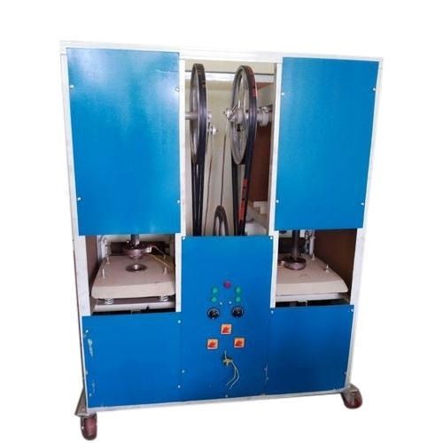 Blue 50 Watt 240 Voltage Mild Steel Body Paper Plate Making Machine For Industrial Use 