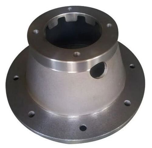 Silver 90 Mm Round Mild Steel Bell Housing For Industrial Purpose