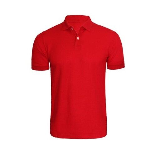 Daily Wear Comfortable Skin-Friendly Plain Short Sleeves Nylon Polo T Shirts For Mens Age Group: 15-30 Year