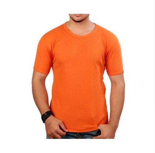 Daily Wear Short Sleeves Comfortable Breathable Plain Nylon T Shirts For Mens Age Group: 15-30 Year