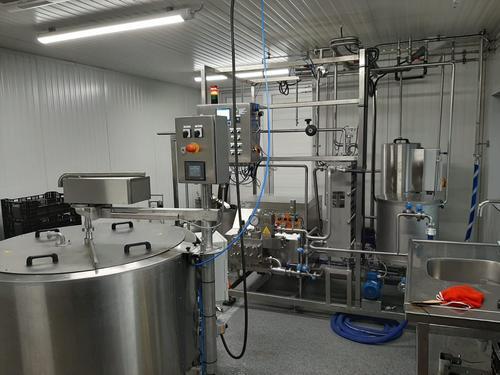 Electric Fully Automatic Dairy Plant For Commercial Use