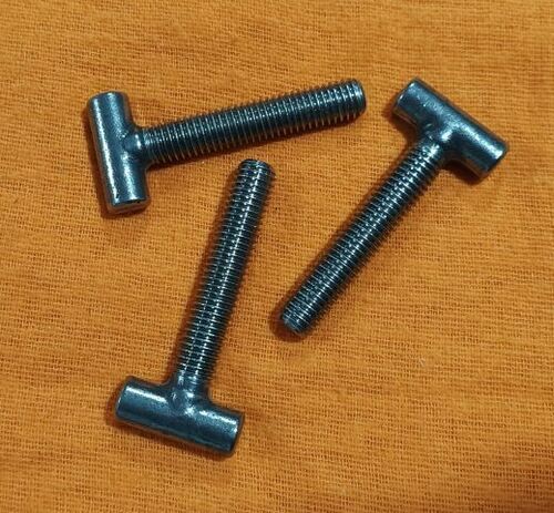 Heavy Duty Mild, Stainless And Carbon Steel Black Finish T Bolts