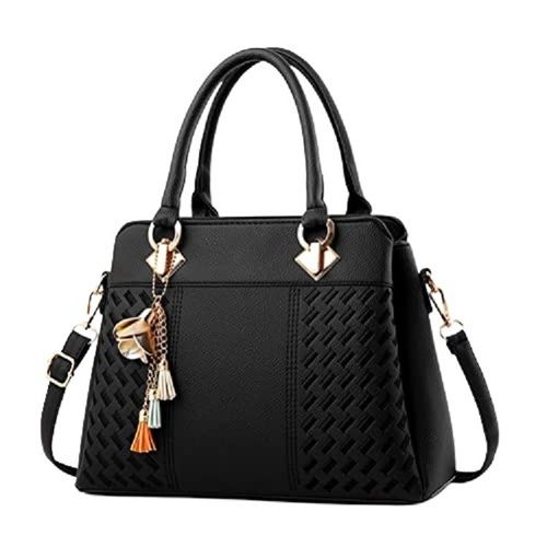 Buy Small Black Crossbody Purse With Silver Chain Strap Bag