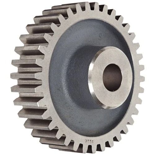 Matt Finished Galvanized Stainless Steel Body Helical Teeth Spur Gear Car Make: Four Wheelers