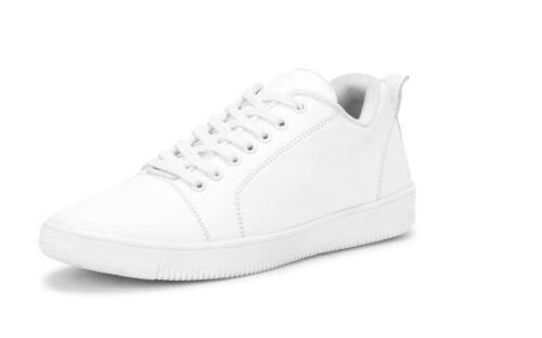 White Multi Color Comfortable And Stylish Pu Sneaker Shoes For Men