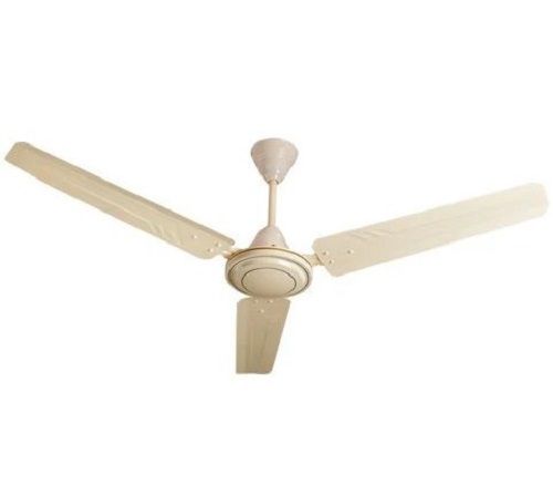 Cream Premium Quality Metal Material 3 Blade Electrical Ceiling Fan