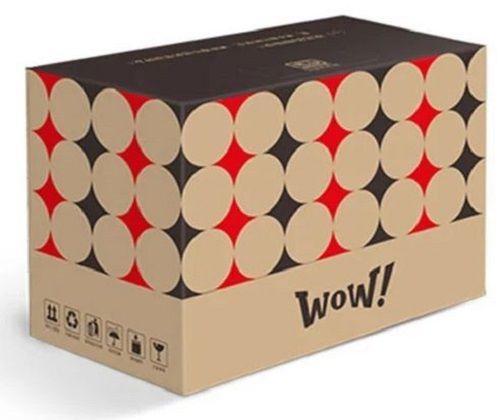 Rectangular Plain Printed Corrugated Boxes For Packaging Purpose 