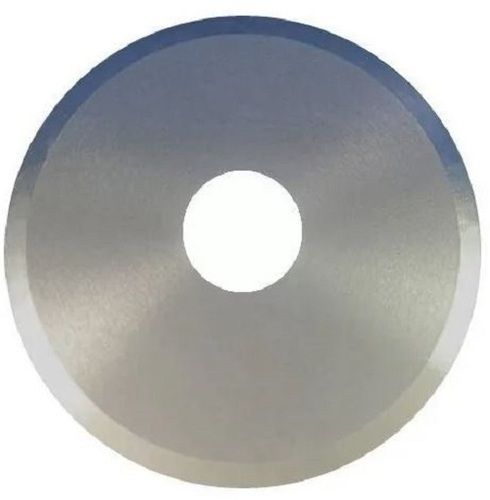 Silver Round Stainless Steel Circular Knives For Industrial Purpose