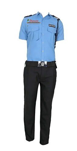 Washable And Skin Friendly Short Sleeves Cotton Security Guard Uniform