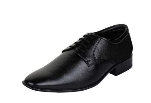 Waterproof Pvc Sole And Pu Lining Pointed Toe Leather Formal Shoes For Men