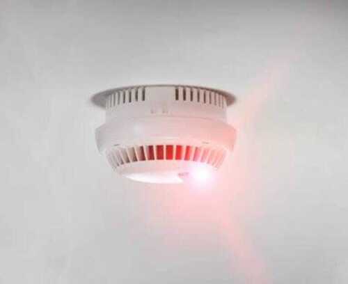 Automatic White Color And Round Shape Smoke Detector