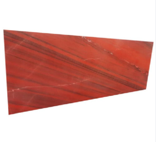 10 To 30Mm Glossy Finish Red Marble Density: 1.9-2.8 G / Cm Gram Per Cubic Centimeter(G/Cm3)