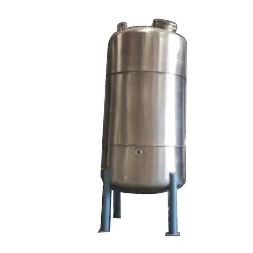 1000 Liter Polished Finished Round Stainless Steel Vertical Storage Tank