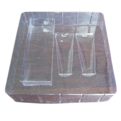 2 Mm Thick 10 Grams Rectangular Plain Blister Packaging Tray  Air Consumption: 00