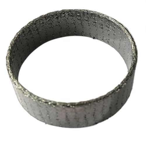 Silver 2 Mm Thick Round Brass Exhaust Flange Gasket For Industrial Use