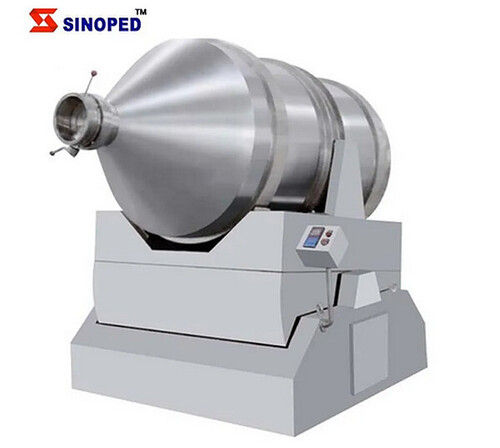 2D Two Dimensional Powder Mixer Machine - Color: Silver