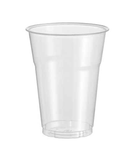 300 Milliliter Capacity Transparent Plastic Disposable Glass For Event And Party Use